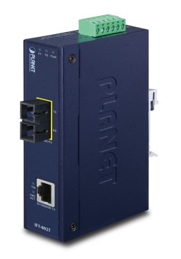 PLANET IFT-802T konwerter sieciowy 200 Mbit/s 1310 nm Niebieski