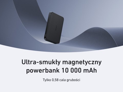 Anker Powerbank indukcyjny MagGo 10000mAh czarny