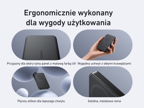 Anker Powerbank indukcyjny MagGo 10000mAh czarny