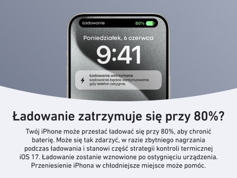 Anker Powerbank indukcyjny MagGo 10000mAh czarny