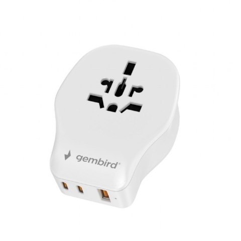 Gembird Adapter sieciowy 20W Uniwersalny 4 końcówki
