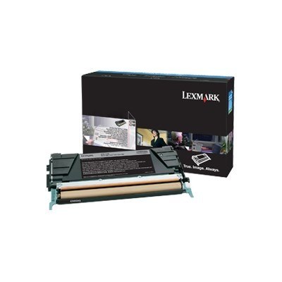 Toner marki Lexmark w kolorze czarnym