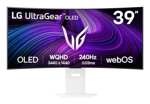 Monitor OLED 39" zakrzywiony model 39GX90SA-W LG