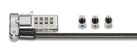 Kensington Uniwersalna blokada 3 w 1 z zamkiem szyfrowym do laptopa