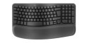 Logitech 920-012327 klawiatura Biuro RF Wireless + Bluetooth QWERTZ Niemiecki Grafitowy
