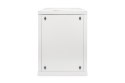 Szafa sieciowa wisząca 10" 9U rack 312x300, drzwi szyba, szary, niedzielona, złożona, 30kg