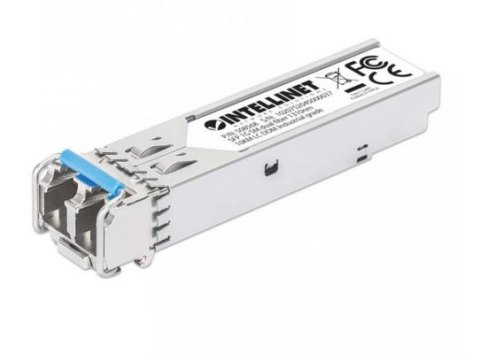 Moduł SFP 1G, LC Duplex SM, 10km, 1000Base-LX, 1310nm, miniGBIC, DDM, MSA
