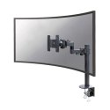 Neomounts FPMA-D960BLACKPLUS uchwyt / stojak do monitorów 124,5 cm (49") Biurko Czarny