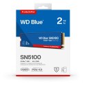 WD Blue SN5100 2TB PCIe M2 WDS200T5B0E