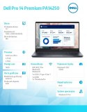 Dell Laptop Dell Pro 14 Premium PA14250 W11P U5-236V/16GB/512GB CL35/14.0 FHD+ 300nit/Arc/FgrPr/Cams&Mic/5G WWAN+BT/BcklKb/3C/vPro/3Y