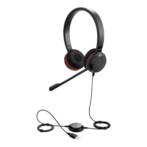 Słuchawki nauszne przewodowe Jabra Evolve 30 II UC Stereo USB-A