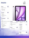 Apple IPad Air 11 cali WiFi + Cellular 128GB Fioletowy