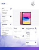 Apple IPad WiFi 11 cali 128GB Różowy