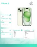 Apple IPhone 15 256GB - Zielony