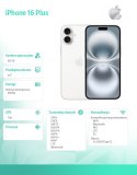 Apple IPhone 16 Plus 256GB - Biały