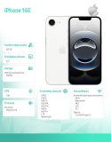Apple IPhone 16E 256GB biały