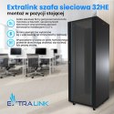 EXTRALINK SZAFA RACK STOJĄCA 32U 600X1000 CZARNA