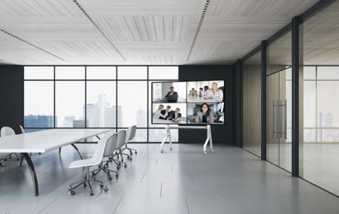 Neomounts Stojak MOVE Go XL Mobile Floor Stand (fast install, height adj)