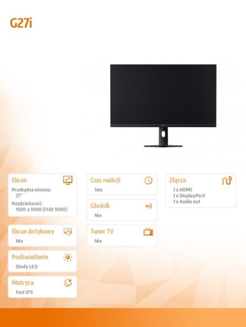 XIAOMI Monitor gamingowy G27i 2026 OM4FF-EU