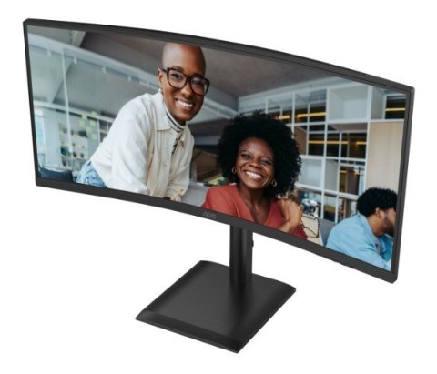 AOC Monitor CU34E4CV 34 cale 120Hz Curved VA HDMIx2 DP RJ45 HAS Głośniki