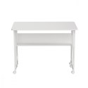 Maclean Biurko mobilne MC-126W 50 kg Białe