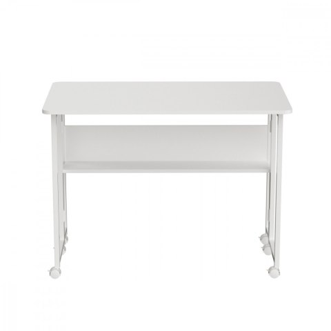 Maclean Biurko mobilne MC-126W 50 kg Białe