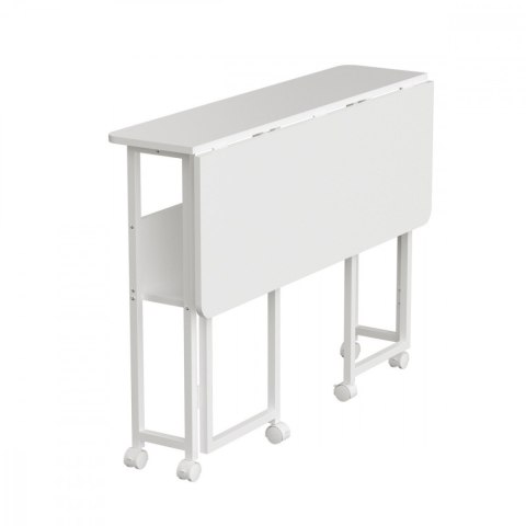 Maclean Biurko mobilne MC-126W 50 kg Białe