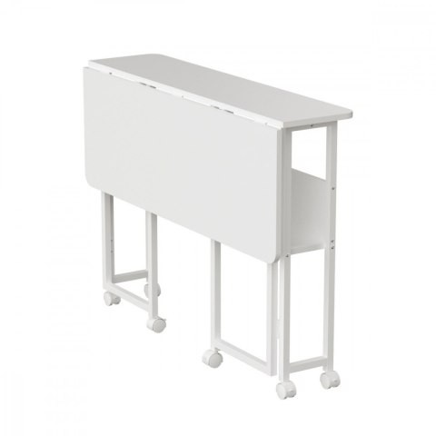 Maclean Biurko mobilne MC-126W 50 kg Białe