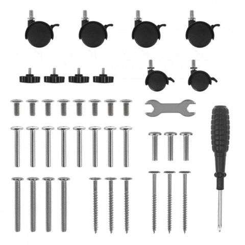 Maclean Mobilne biurko regulowane MC-124 B max 50kg, regulacja wysokości 67-115 cm, blat 80x60 cm