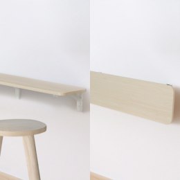 Maclean Składana półka 100x20cm MC-129 WD