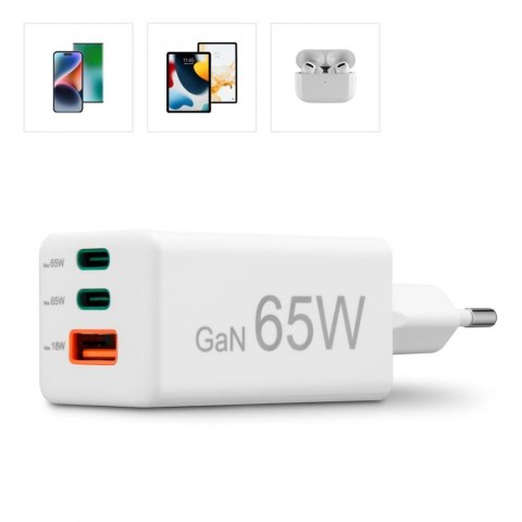 Hama Ładowarka sieciowa 65W Gan PD/QC