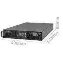 Qoltec Zasilacz awaryjny UPS do RACK 3kVA 3000W Power Factor 1.0 LCD EPO USB On-line