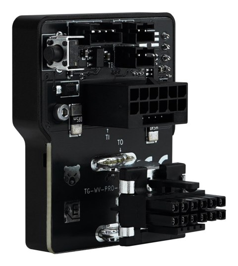 Termiczna karta graficzna Grizzly WireView Pro, 1x12VHPWR - odwrócona