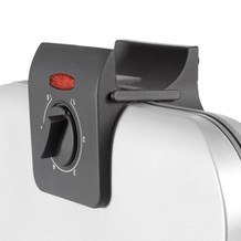 Unold 48241 gofrownica 2 gof. 1300 W Czarny, Srebrny