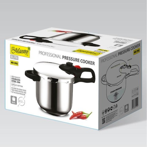 Feel-Maestro Szybkowar / garnek ciśnieniowy 6l, 22cm, 80kPa MR-2902