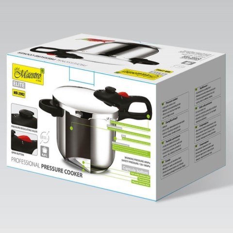 Feel-Maestro Szybkowar / garnek ciśnieniowy 6l, 22cm, 80kPa MR-2902