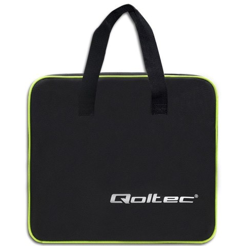 Qoltec Mobilna ładowarka do samochodu elektrycznego EV z regulacją 2w1 Typ2 | 11kW | CEE 5 PIN | LCD | 3 fazy | Przenośna | Wall