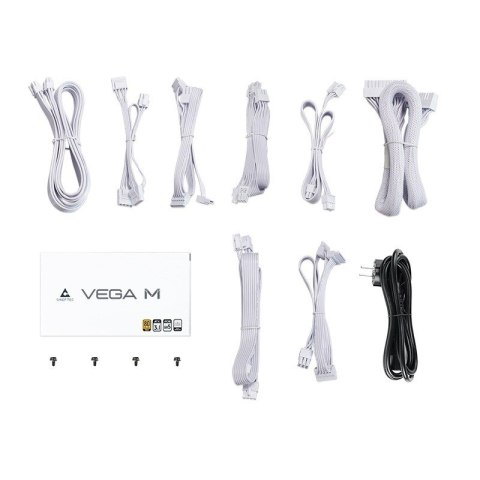 Chieftec Zasilacz PPG-1000-CW VEGA M 1000W 80+ GOLD biały