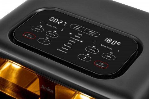 Amica Frytownica beztłuszczowa dwukomorowa AFM 7020