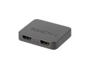 Lanberg Splitter video HDMI- 2x HDMI 4K + port USB-C czarny