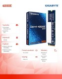 Gigabyte Dysk SSD NVMe 1.4 Gen4 250GB M.2 2280 3500/1800MB/s