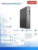 Lenovo Desktop ThinkCentre Neo 50q Tiny G5 13B9001JPB W11Pro i3-1315U/16GB/512GB/INT/3YRS OS