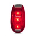 Hama Lampka ostrzegwacza z klipsem 2 szt 3 tryby świecenia