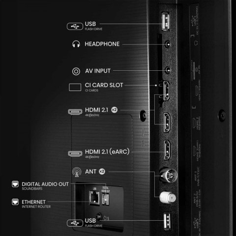 Hisense Telewizor QLED 75 cali 75E7Q