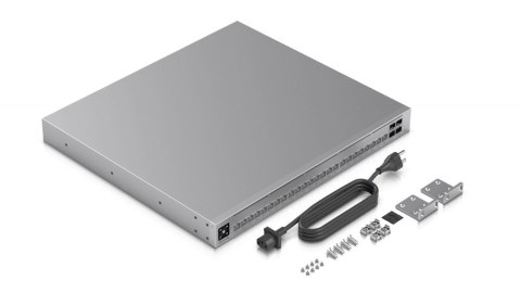 UBIQUITI Przełącznik UniFi Switch Pro HD 24 PoE Zarządzalny L2/L3 2.5G Ethernet (100/1000/2500) Obsługa PoE 1U Sz