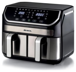 Frytkownice - Ariete 4625/00 Air Fryer Dual czarno-srebrny