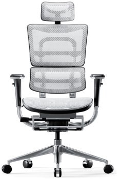 Fotel - Diablo V-Master Czarno-Biały