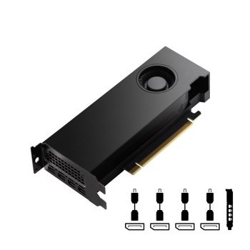 Karta graficzna PNY NVIDIA RTX A4000 20GB GDDR6 4x DisplayPort PCI Express 4.0 ATX - ATX bracket Retail