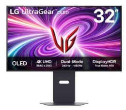 LG 32GS95UV-B - 32'' | 4K UHD | OLED Dual Mode | 240Hz / 480Hz