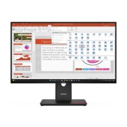 Lenovo ThinkVision T27-40 27 IPS FHD AG 4ms 300nits 120Hz HDMI DP USB Webcam Eclipse Black